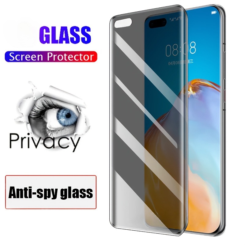 Huawei Mate 60 - 3 adet Anti-Spy Temperli Cam Huawei