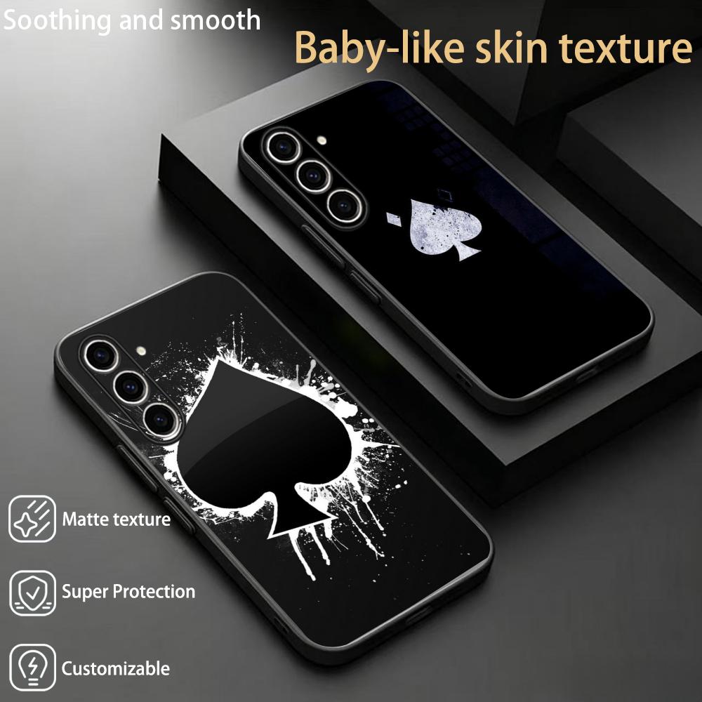 Samsung Galaxy S24 - Poker sanat deseni Moda tasarımı Telefon