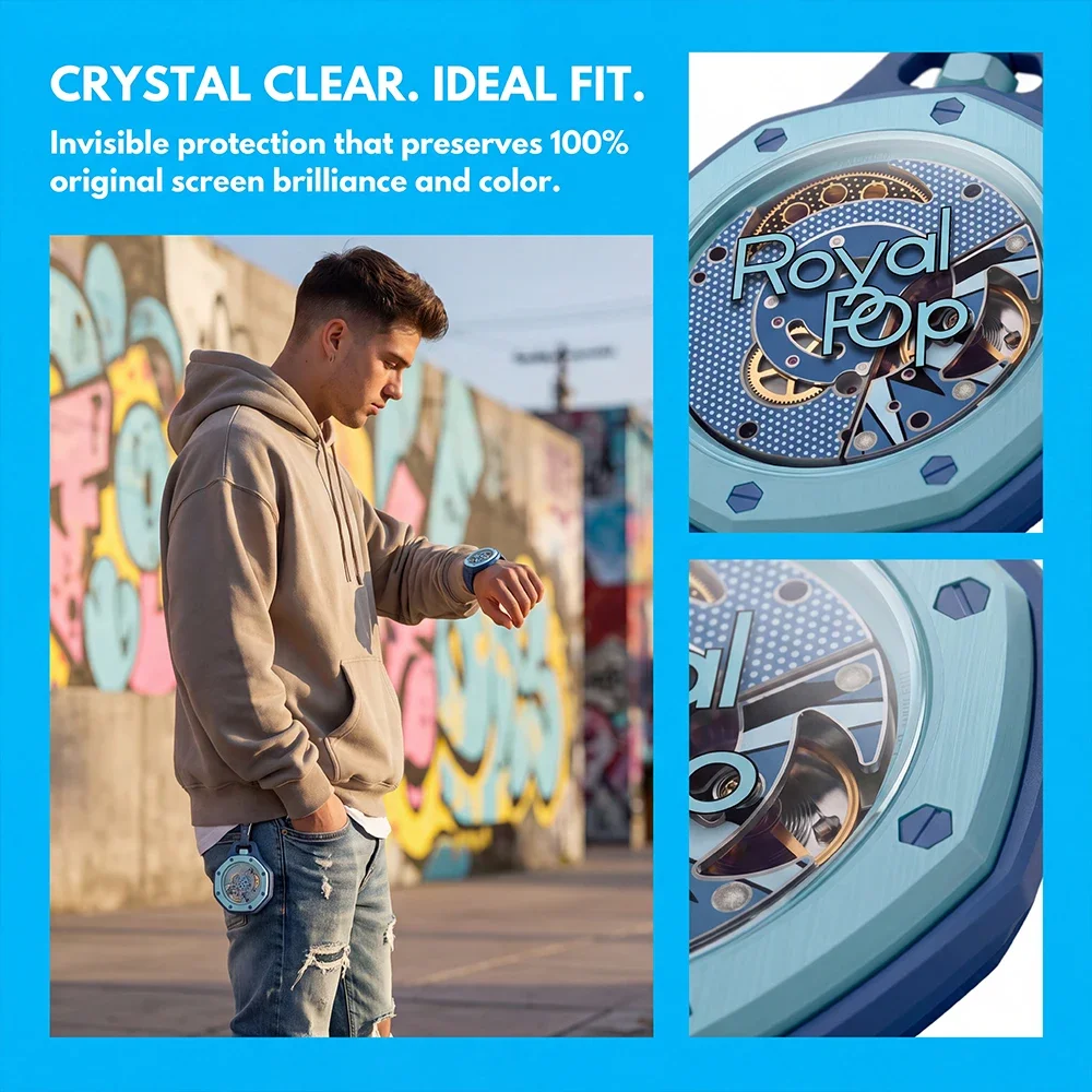 Temperli Cam Swatch X AP Royal - Smartwatch Screen Film incelemesi ve fiyatı