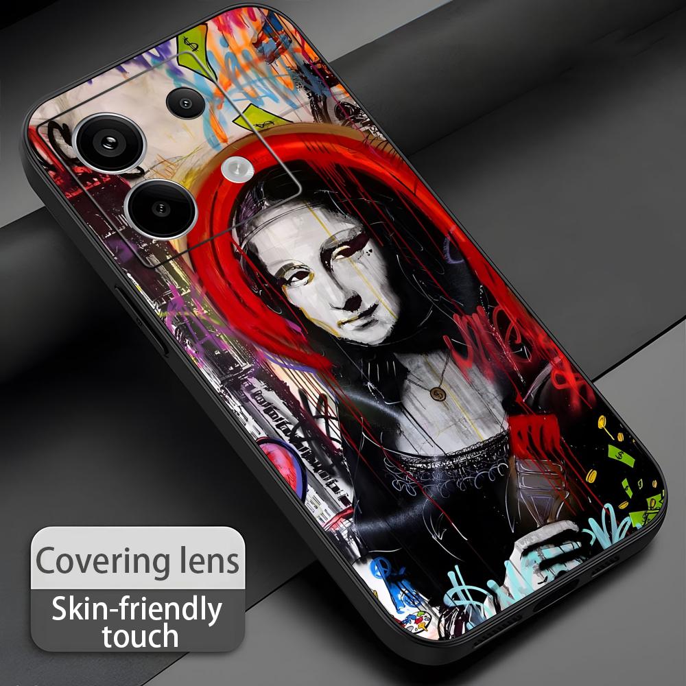 Banksy Graffiti Sanat telefon  - Xiaomi Redmi Note 14 incelemesi ve fiyatı