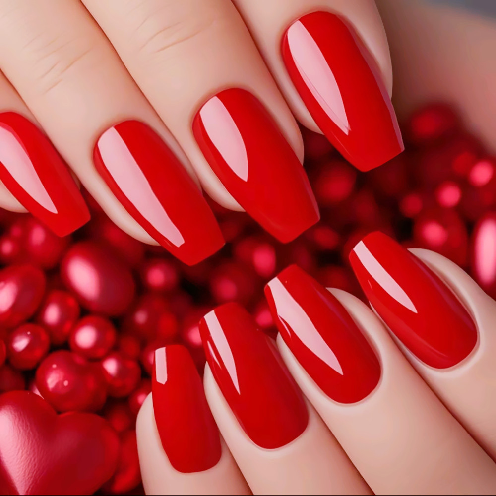 24 adet noel kırmızı yanlış çi - Full Cover Adhesive incelemesi ve fiyatı
