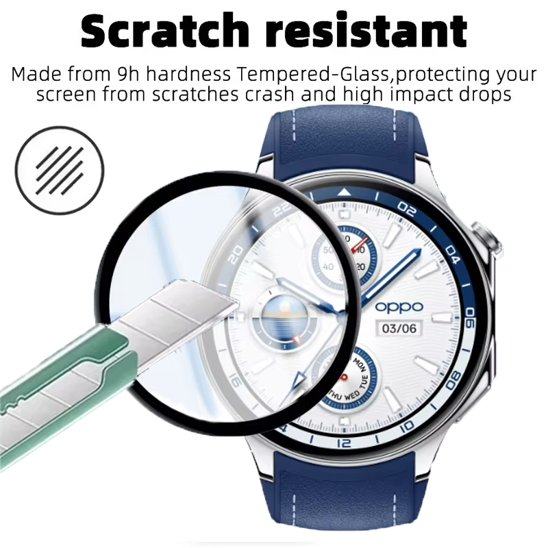 OPPO Watch X için ekran koruyu - Smartwatch Screen Film incelemesi ve fiyatı